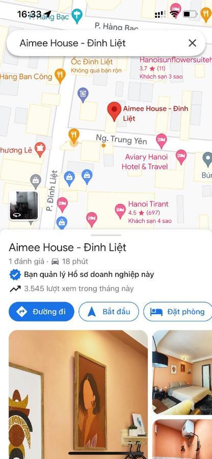 Aimee House - Dinh Liet Hanoi